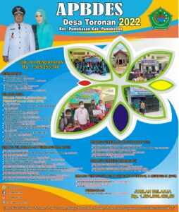APBDes Toronan 2022 (Anggaran Pendapatan & Belanja Desa Toronan Tahun 2022)