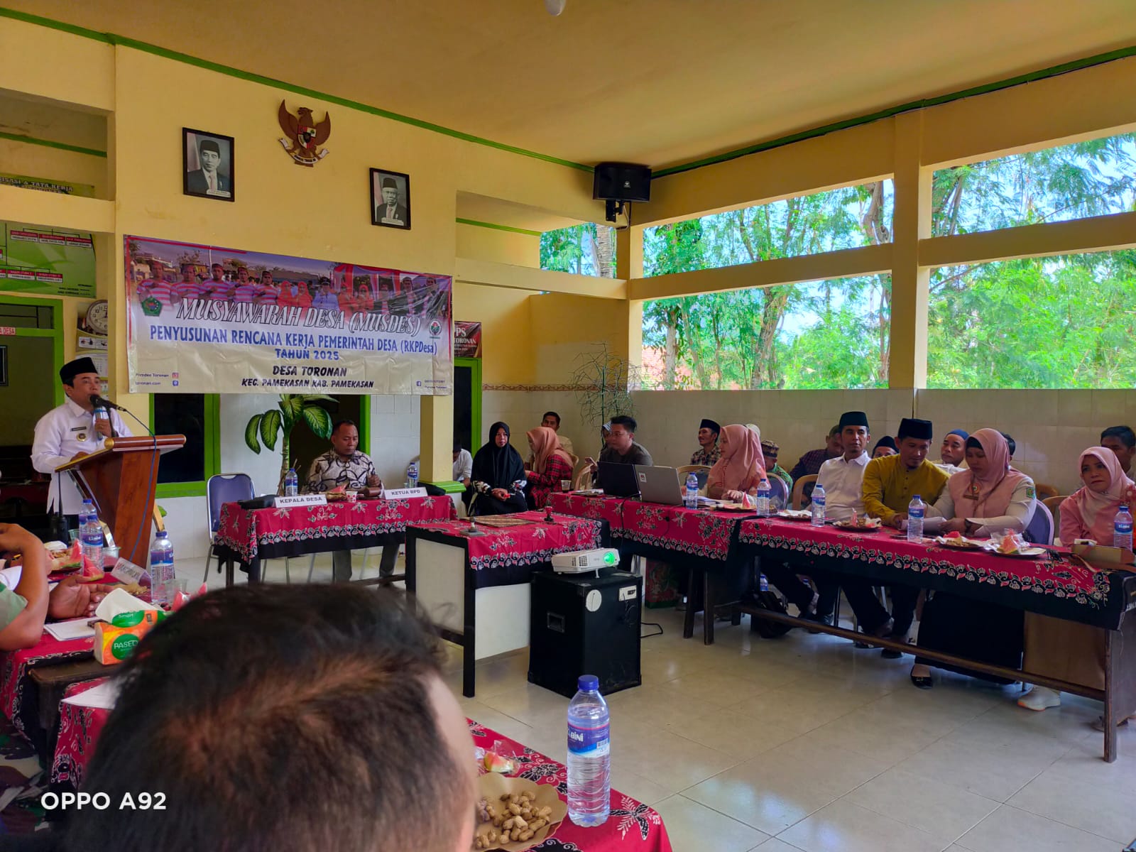 MUSDES laporan Pertanggung Jawaban APBDesa tahun 2022. Penetapan RKPDesa 2023
